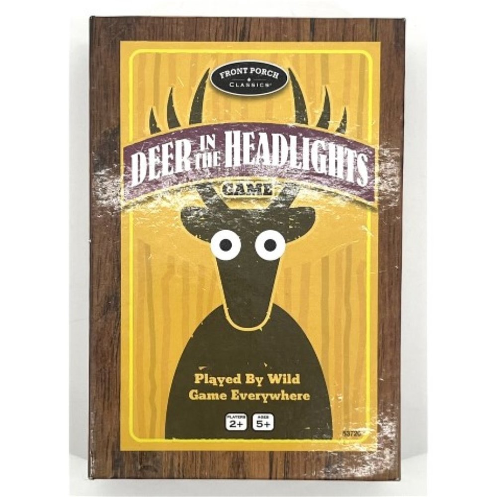 Deer In The Headlights Card Game by Front Porch Classics -‎ Complete!